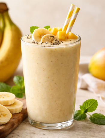 mango banana smoothie recipe